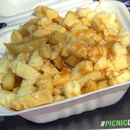 Glorious, glorious poutine! (Click for larger image!)